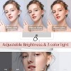 FUNTOUCH Large Lighted Vanity Makeup Mirror with 88 LED Lights 360 °Rotation Touch Screen 10X Magnification Tabletop Mirror - 3 of 4