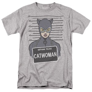 Men's Batman The Catwoman Mugshot T-Shirt - 1 of 4