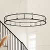 Kichler Lighting Rosalind 10 - Light Chandelier in  Black - 4 of 4