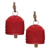 Rustic Metal Bell Ornament (Set of 2) - 3 of 3