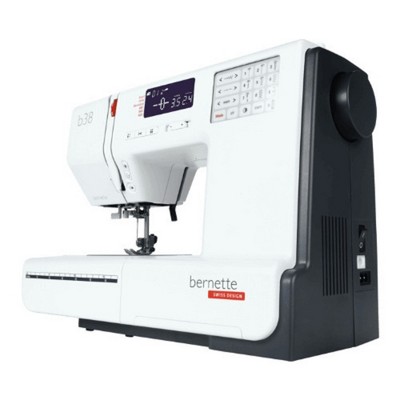 Bernette 38 White Computerized Portable Sewing Machine