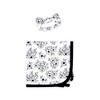 Hudson Baby Infant Girl Gown, Swaddle Blanket and Cap or Headband, Princess, 0-6 Months - 3 of 4