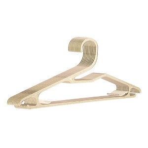 REGALWOVEN 10 Pcs Durable Space Saving Plastic Organizational Clothes Hangers - 1 of 4