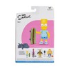 The Simpsons 5'' Bart Blue Shirt with Skateboard Action Figure - 3 of 3