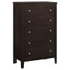 NicBex 5-Drawer Dresser Storage Chest, Cozy Yet Sophisticated Bedroom Furniture with Spacious Organizer Drawers - 4 of 4