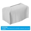 Unique Bargains Bathroom Office Car PU Leather Rectangular Dispenser Tissue Box Cover 9.4" x 5" x 4.7" - 3 of 4