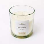 Clear Glass Masala Rose Candle White - Threshold™ designed with Studio McGee