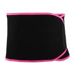 Unique Bargains Polyester During Exercising Workout Waist Sweat Band Tummy Tuck Belt 1 Pc