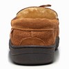 Alpine Swiss Sabine Womens Moccasin Slippers Genuine Suede House Shoe Memory Foam Insole Plush Faux Shearling Fur Indoor Outdoor Anti-Slip Rubber Sole - 4 of 4