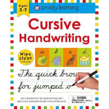 Wipe Clean Workbook : Cursive Handwriting (Paperback) (Roger Priddy)