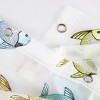 iDESIGN 72"x72" Fishy Shower Curtain Blue/Green: PEVA Non-Woven, Buttonhole Top, Animal Print - 2 of 4