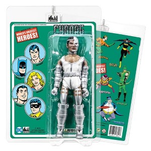 DC Comics 8 Inch Action Figures With Retro Cards: Cyborg - 1 of 2