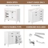 Okak 36 Inch Bathroom Vanity with Sink Combo/without Sink, Bathroom Vanity Cabinet with Drawers and Solid Frame for Bathroom - 2 of 4