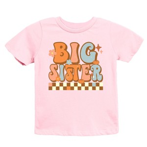 The Juniper Shop Big Sister Checkered Youth Short Sleeve Tee - 1 of 4