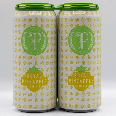 Pryes Brewing Royal Pineapple Sour Ale - 4pk/16 Fl Oz Cans : Target