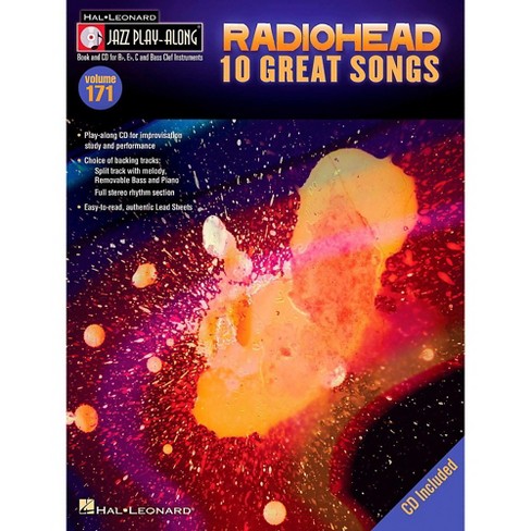 Hal Leonard Radiohead Jazz Play Along Volume 171 Bookcd - 