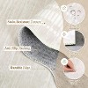 Acekool Area Rug Machine Washable Modern Striped Border Non-Slip Accent Carpet for Living Room Bedroom Kids Room - 4 of 4
