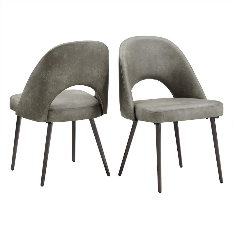 Set of 2 Ragan Upholstered Dining Chairs - Inspire Q, 1 of 12
