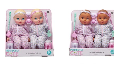 Perfectly Cute Basic Baby Girl 14 Baby Doll - Brunette And Brown Eyes :  Target