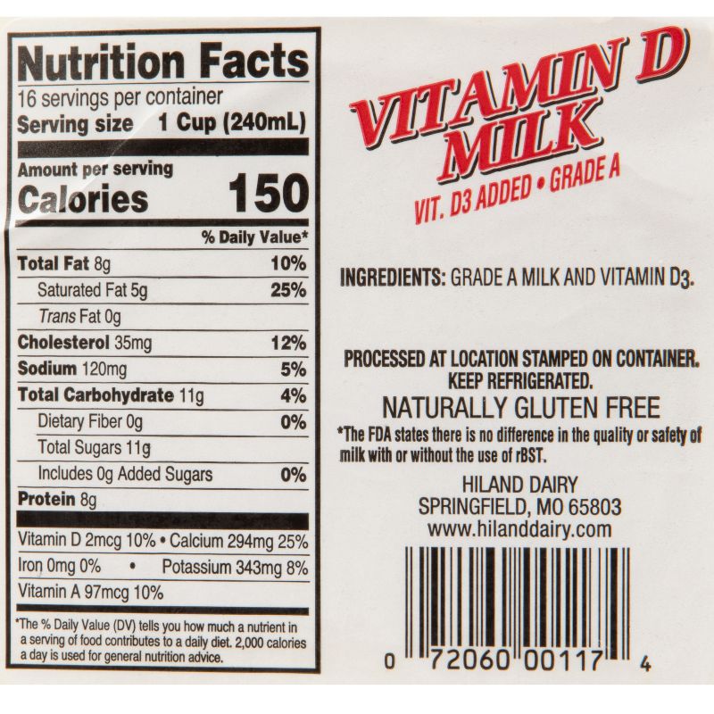 Hiland Vitamin D Milk - 1gal, 4 of 5