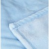 Continental Bedding Fleece Throw Blanket 50X70 Inches Blue - 2 of 4