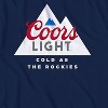 Mens Miller Coors Light Shirt - Coors As Cold As The Rockies Beer Logo Shirt - Coors Light Graphic Shirt - 2 of 4