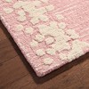 NICOLE MILLER NEW YORK Mod Weave Abstract Knotted Texture Handcrafted Area Rug - 2 of 4