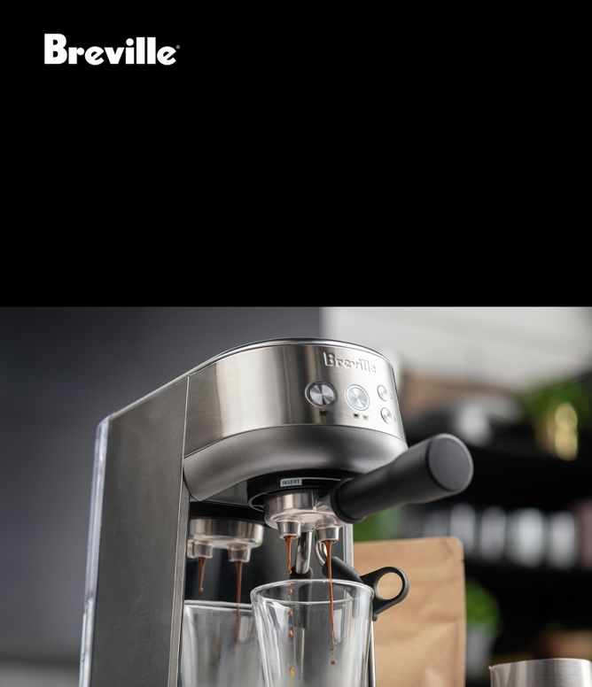 Breville Bambino Plus Stainless Steel Espresso Maker Silver Bes500bss :  Target