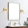 Elegant Lighting Juelz 1 light Chrome and Clear Bath Sconce - 2 of 4