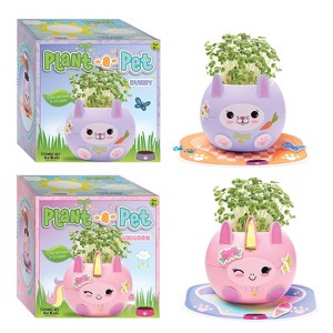 Creativity for Kids 2pk Plant a Pet Unicorn & Bunny Garden Art Kit - 1 of 4