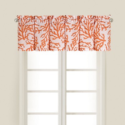 C&F Home Cora Cotton Valance Window Treatment Set 2