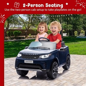 Electric Ride-On Car for Kids, 2-Seater Toddler Vehicle with Parental Remote Control, Music, LED Lights, Battery-Powered Ride-On Toy - 1 of 4