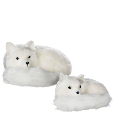 arctic fox figurine