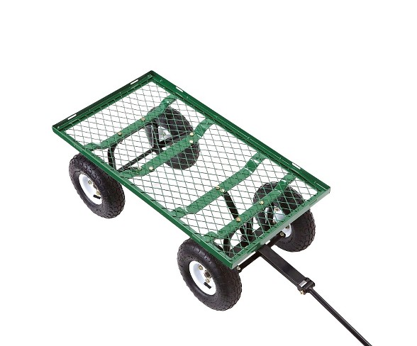 Gorilla Carts Steel Utility Garden Cart with Removable Sides, 400-Pound Capacity