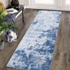Washable Modern Abstract Non Slip Area Rugs, Soft Low Pile Non Slip Floor Carpet for Dining Room Bedroom - 4 of 4
