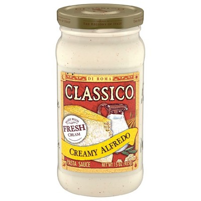 Classico Creamy Alfredo Pasta Sauce Creamy Alfredo Di Roma 15.0 oz