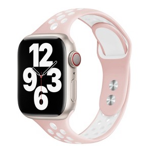 HTUTWOOO Compatible with Apple Watch Band 45mm 44mm 46mm 42mm 49mm Ultra 2,Soft Silicone Sport Bands Wristband Replacement Strap for iWatch SE Series - 1 of 4