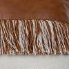 18" x 18" Rohan Handwoven Cotton Throw Pillow for All Seasons Home Décor - 3 of 4