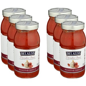 Delallo Sauce Roast Garlic Tomato - Case of 6 - 25.25 OZ - 1 of 4