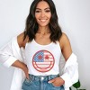 Simply Sage Market Women's Flag Smiley Face Racerback Tank - 2 of 4