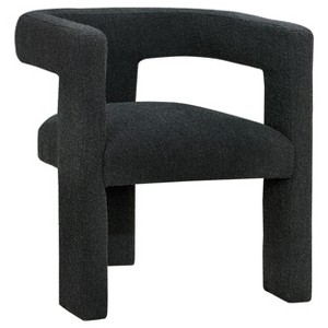 Coaster Home Furnishings Petra Boucle Upholstered Accent Side Chair Black - 1 of 4