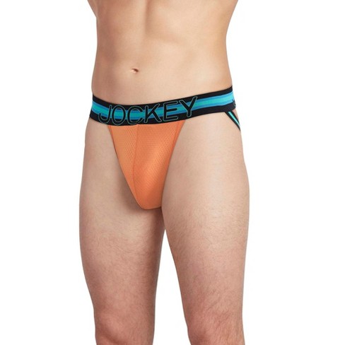 Jockey Men's Sport Stability Pouch Microfiber Jock Strap 2xl Beach Bonfire  : Target