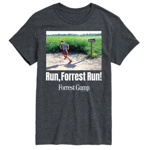 Men's - Forrest Gump - Run Forrest Run Short Sleeve Graphic T-Shirt - 1 of 4