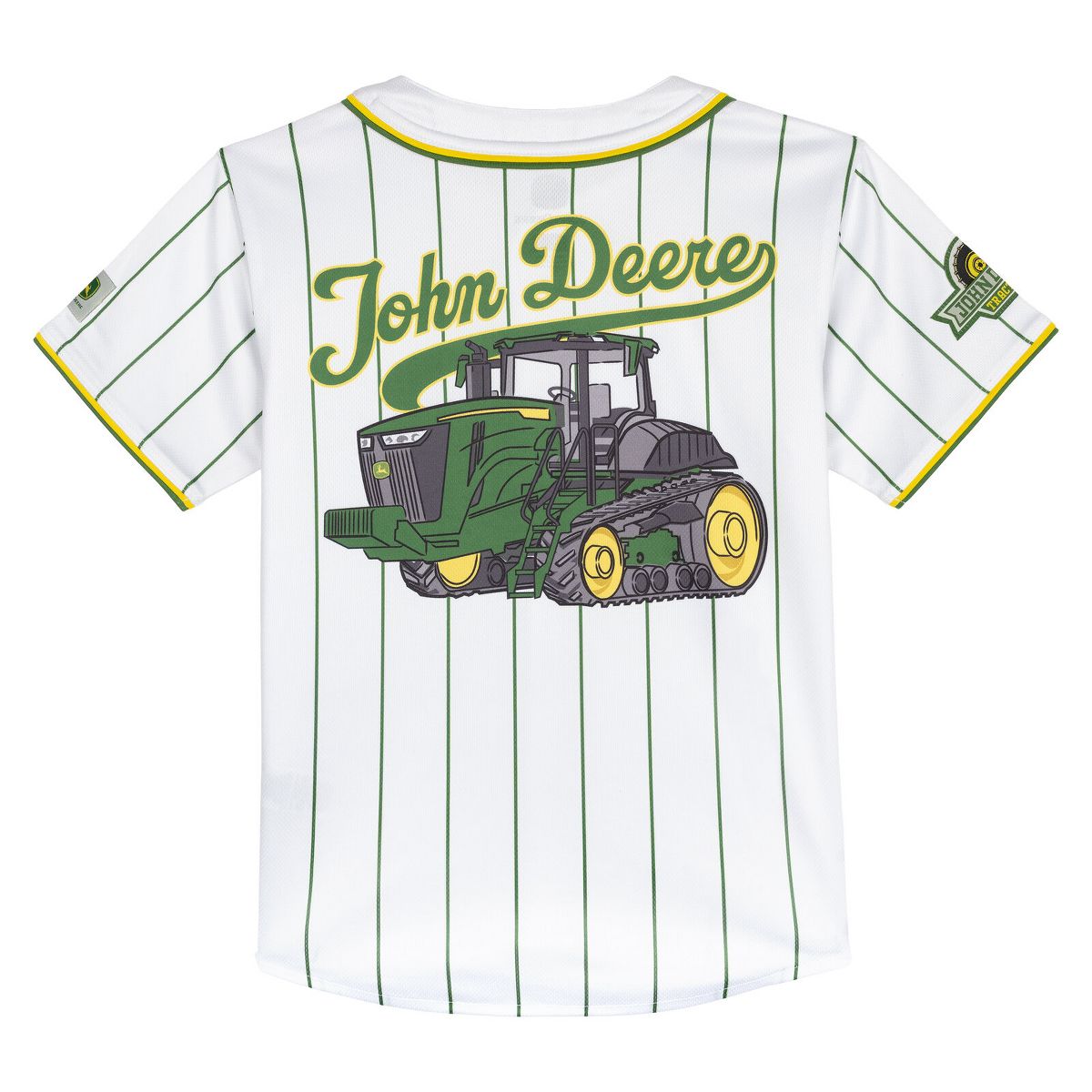 John Deere Toddler Boys' Baseball Button Front Shirt - thumbnail 2