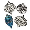S&S Worldwide Velvet Art Ornaments Pk24 - 2 of 2