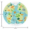 Creative Converting World Adventure Onederful World First Birthday Wildlife Animal Tableware Set 8ct - 2 of 4