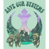 Girl's Star Wars Ewoks Save Our Systems Retro T-Shirt - 2 of 4