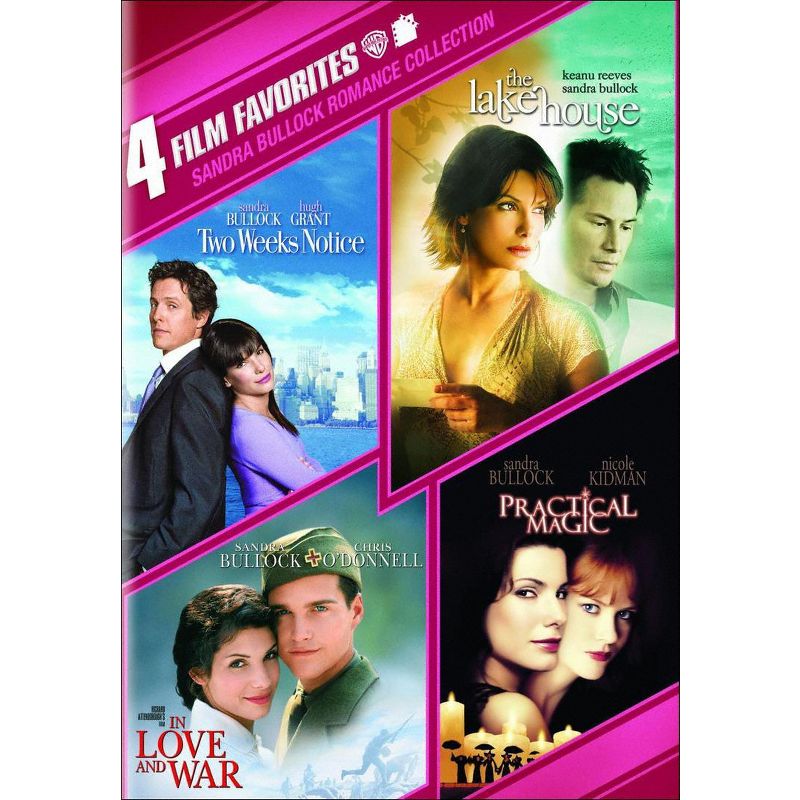 Sandra Bullock Romance Collection: 4 Film Favorites (DVD), 1 of 2