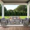 Buenhomino Patio Furniture Wicker Outdoor Conversation Set - 2 of 4