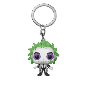 Funko Pop Pocket Keychain  Beetlejuice Figure - 1 of 2